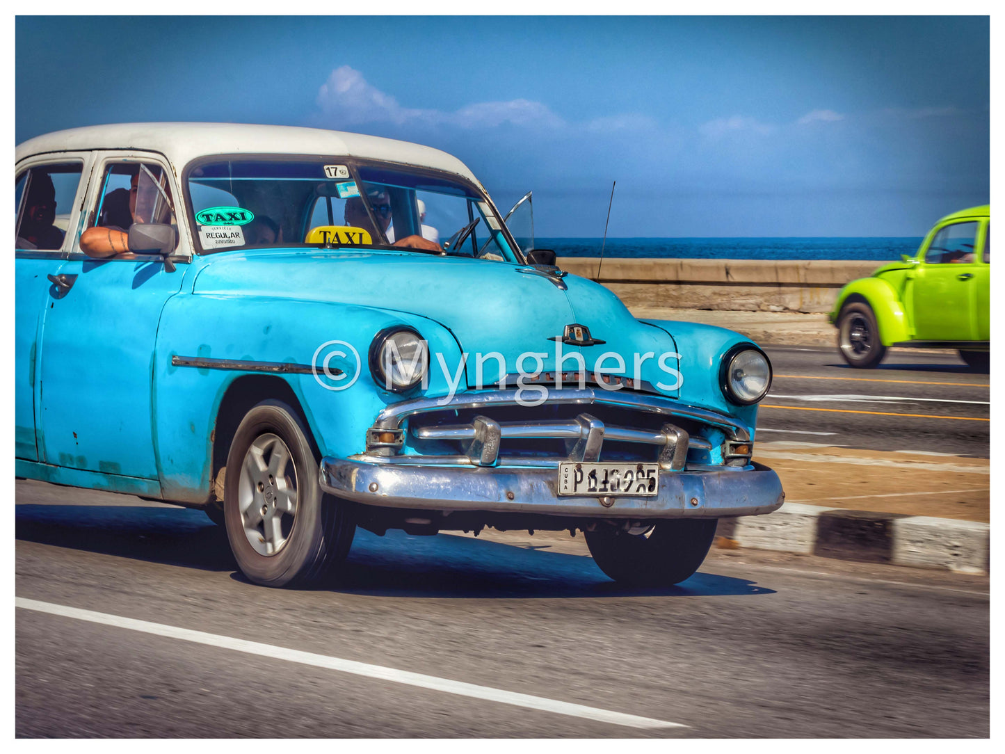 Havana in blue