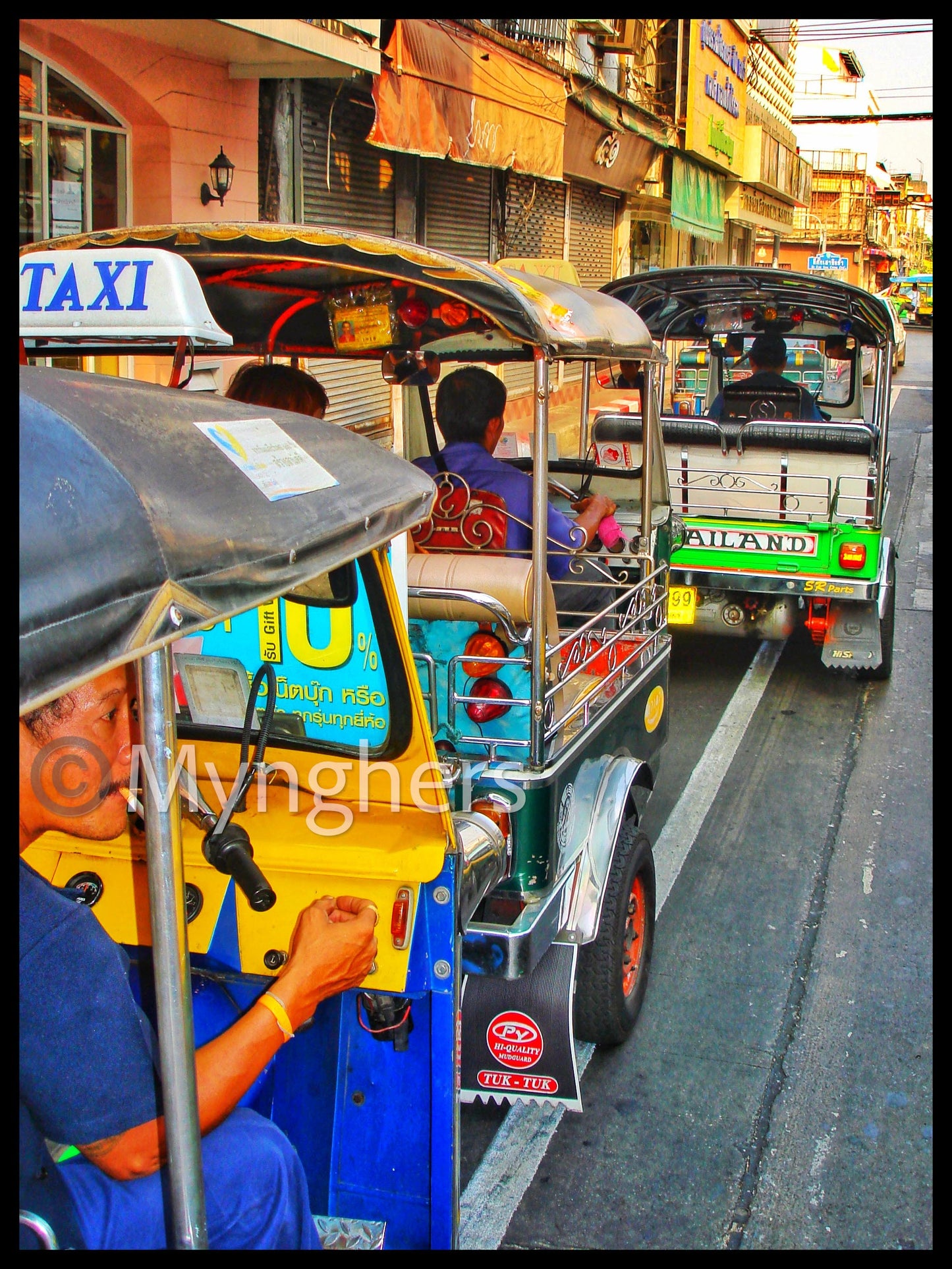 Tuk Tuk in Corsa