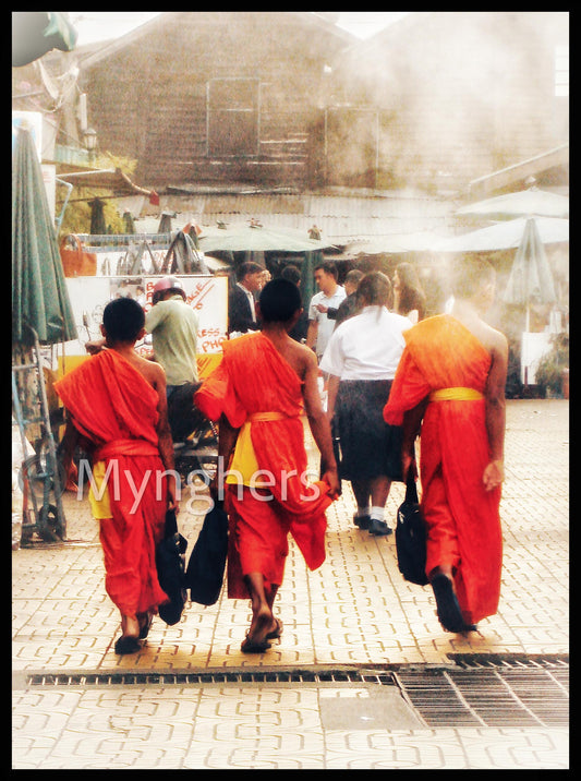 Monks on the Way